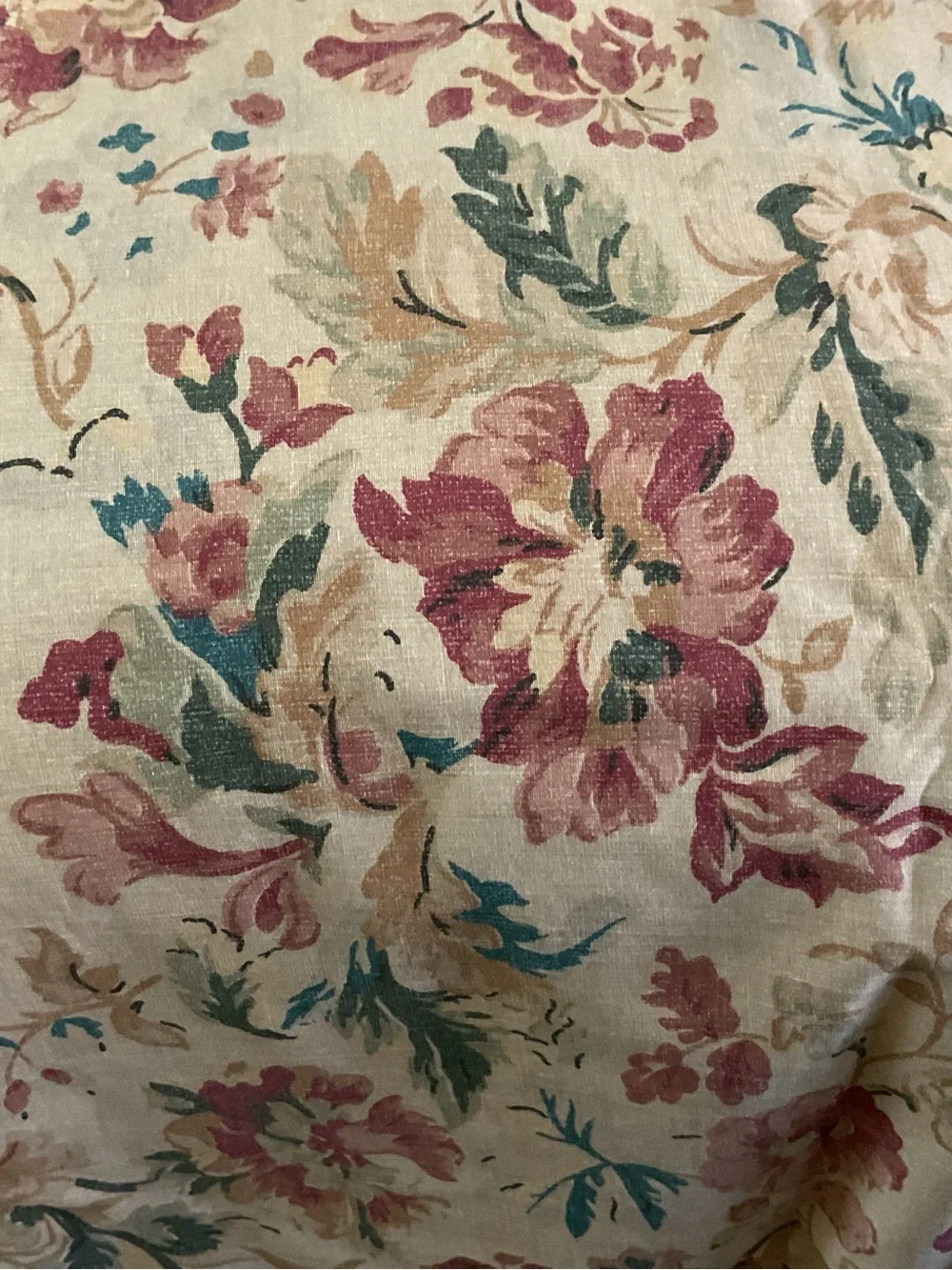 Ralph Lauren HIGHGATE WOODS Floral 2x Twin Flat Sheets - Vintage, Rare